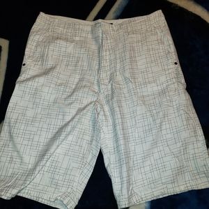 RUSTY PLAID SHORTS 34